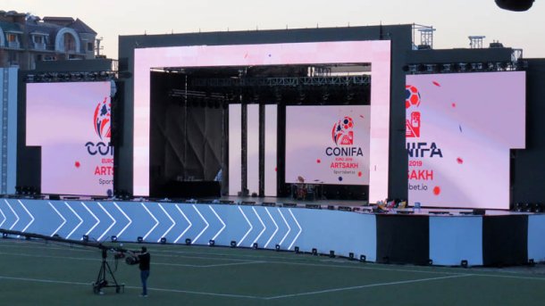 В Степанакерте состоялось открытие чемпионата ConIFA